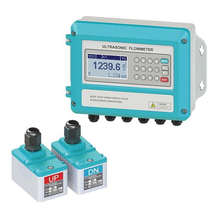 clamp on type flow meter