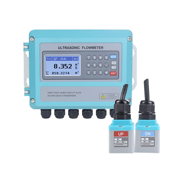 strap on water flow meter